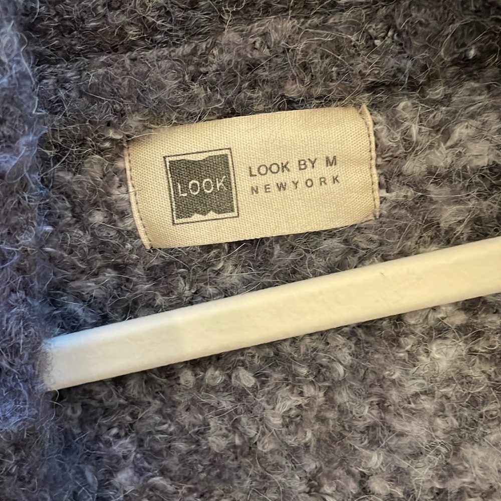 Look by M New York grey sweater (bw) - Picture 7 of 8